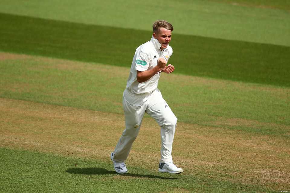 Sam Curran took six Yorkshire wickets, Surrey v Yorkshire, Specsavers Championship Division One, Kia Oval, May 13, 2017