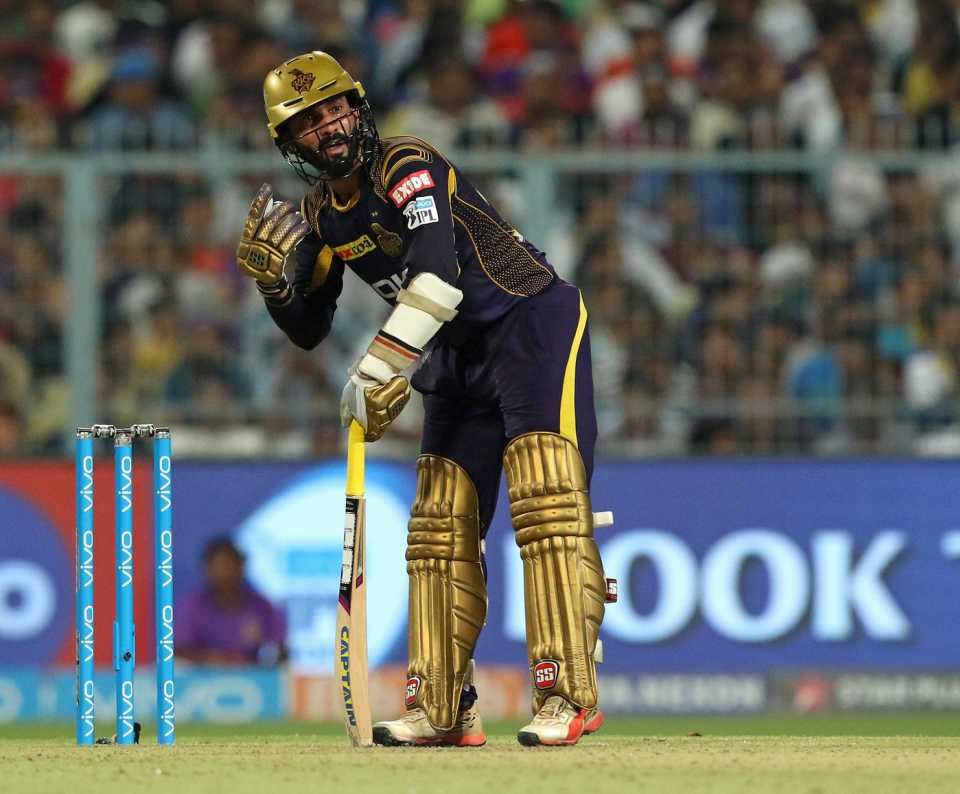 Dinesh Karthik sorts out his guard