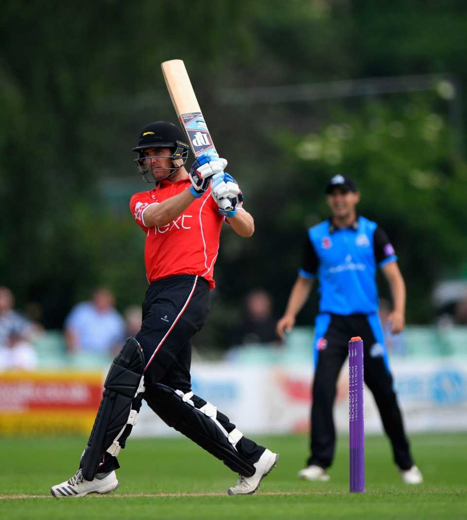 Colin Ackermann struck a rapid fifty, Worcestershire v Leicestershire, Royal London Cup, New Road, May 29, 2018