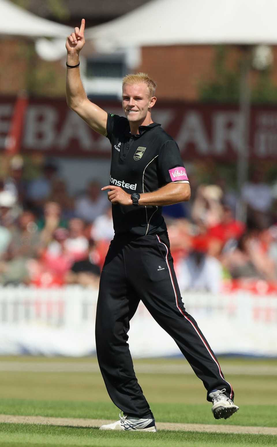 Zak Chappell picked up three wickets, Leicestershire v Nottinghamshire, Vitality Blast, North Group, Grace Road, July 8, 2018
