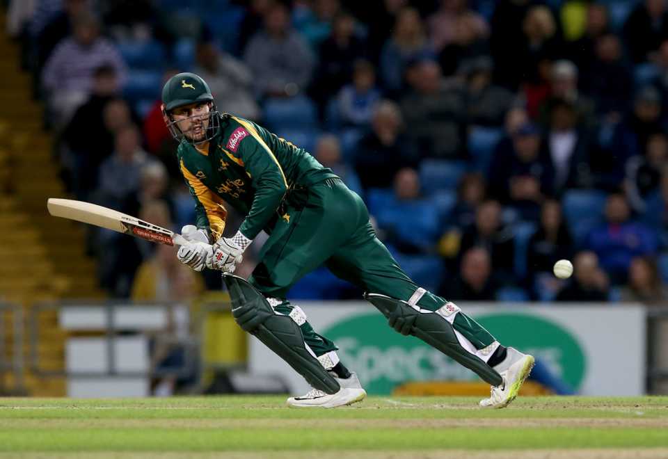 Alex Hales saw Notts through once more