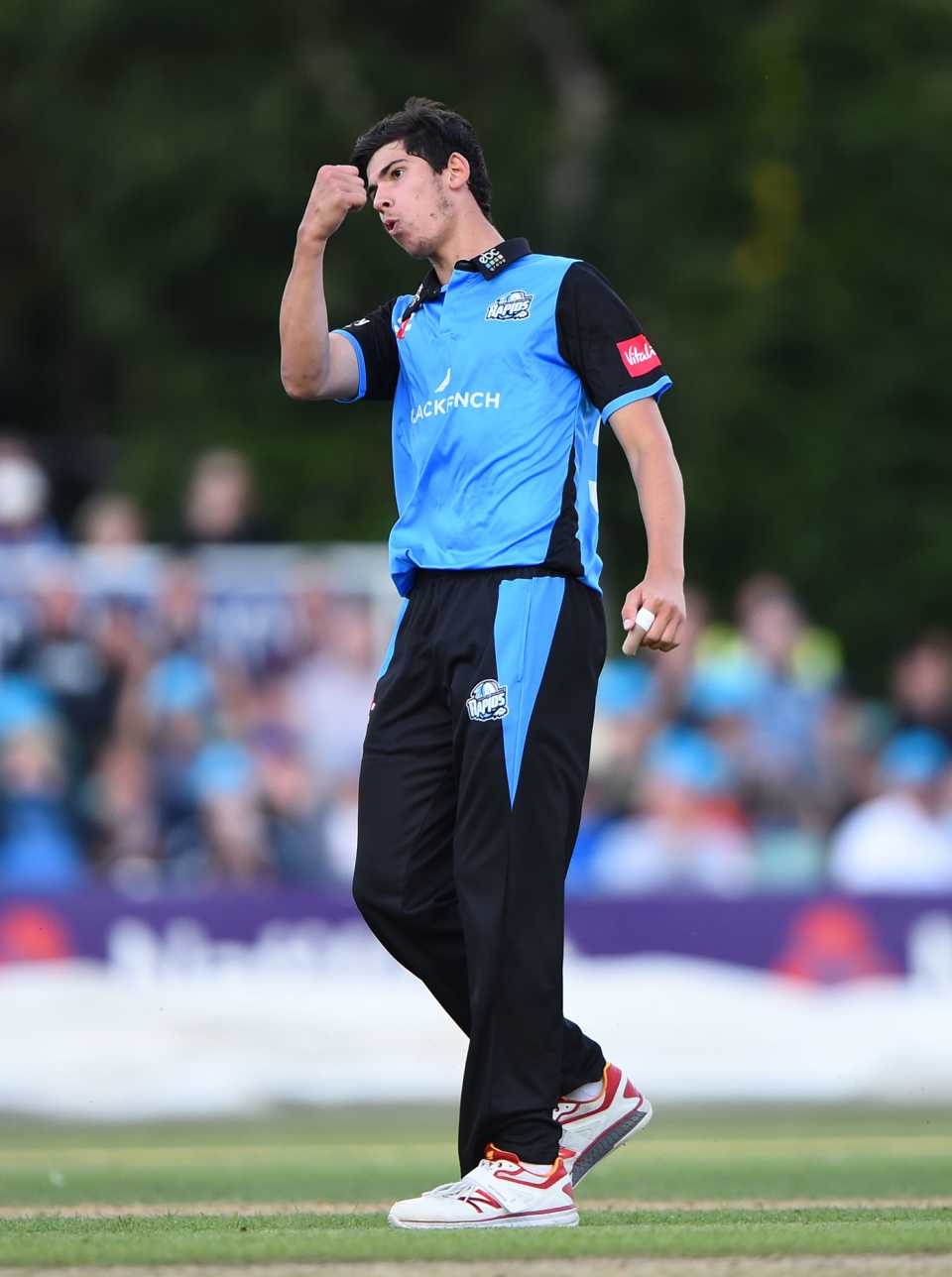 Pat Brown has had a prolific Blast season with the ball, Worcestershire v Derbyshire, Vitality Blast, North Group, New Road, August 9, 2018