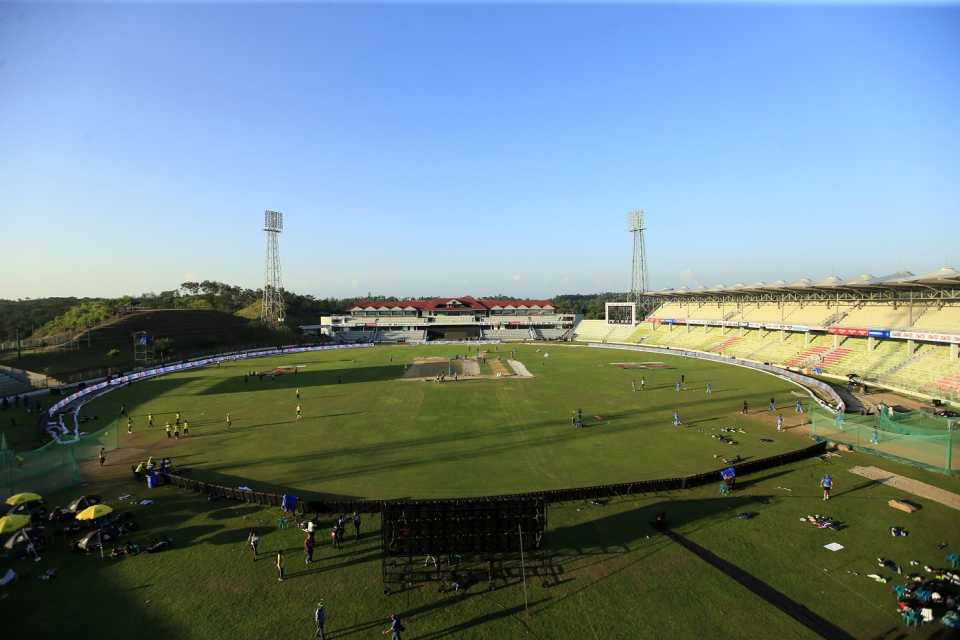 The Sylhet International Cricket is abuzz with activity