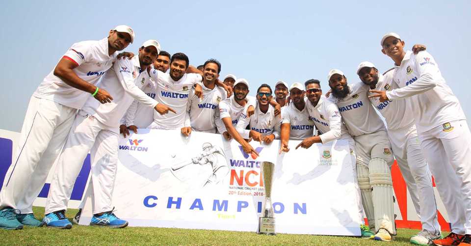 Rajshahi Division, after becoming NCL champions 2018