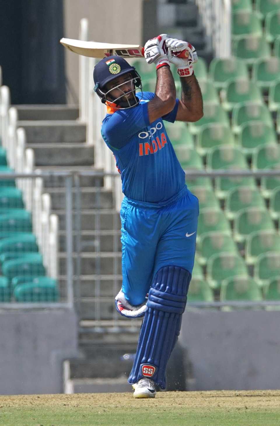 Hanuma Vihari goes over the top, India A v England Lions, 2nd unofficial ODI, Thiruvananthapuram, January 25, 2019