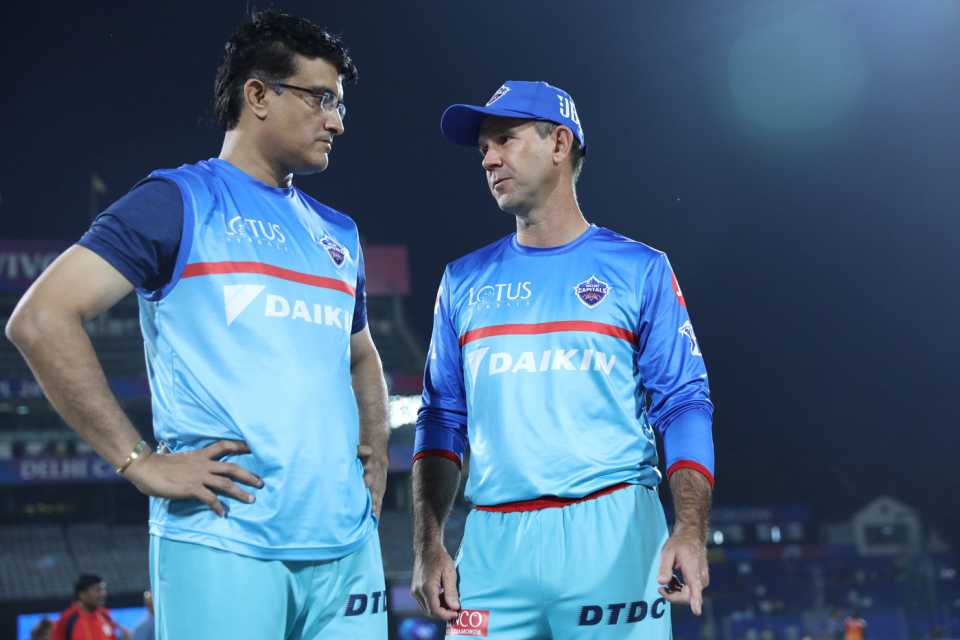 Sourav Ganguly and Ricky Ponting have a tough task ahead of them as team advisor and coach