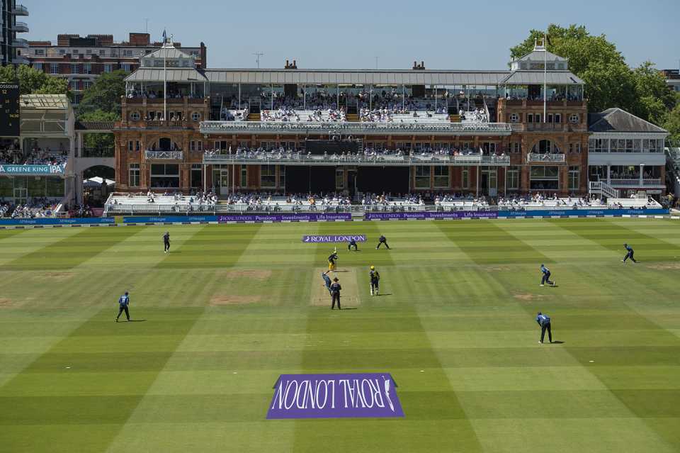 A general view of the Lord's pavilion, Hampshire v Kent, Royal London Cup, Final, Lord's, June 30, 2018