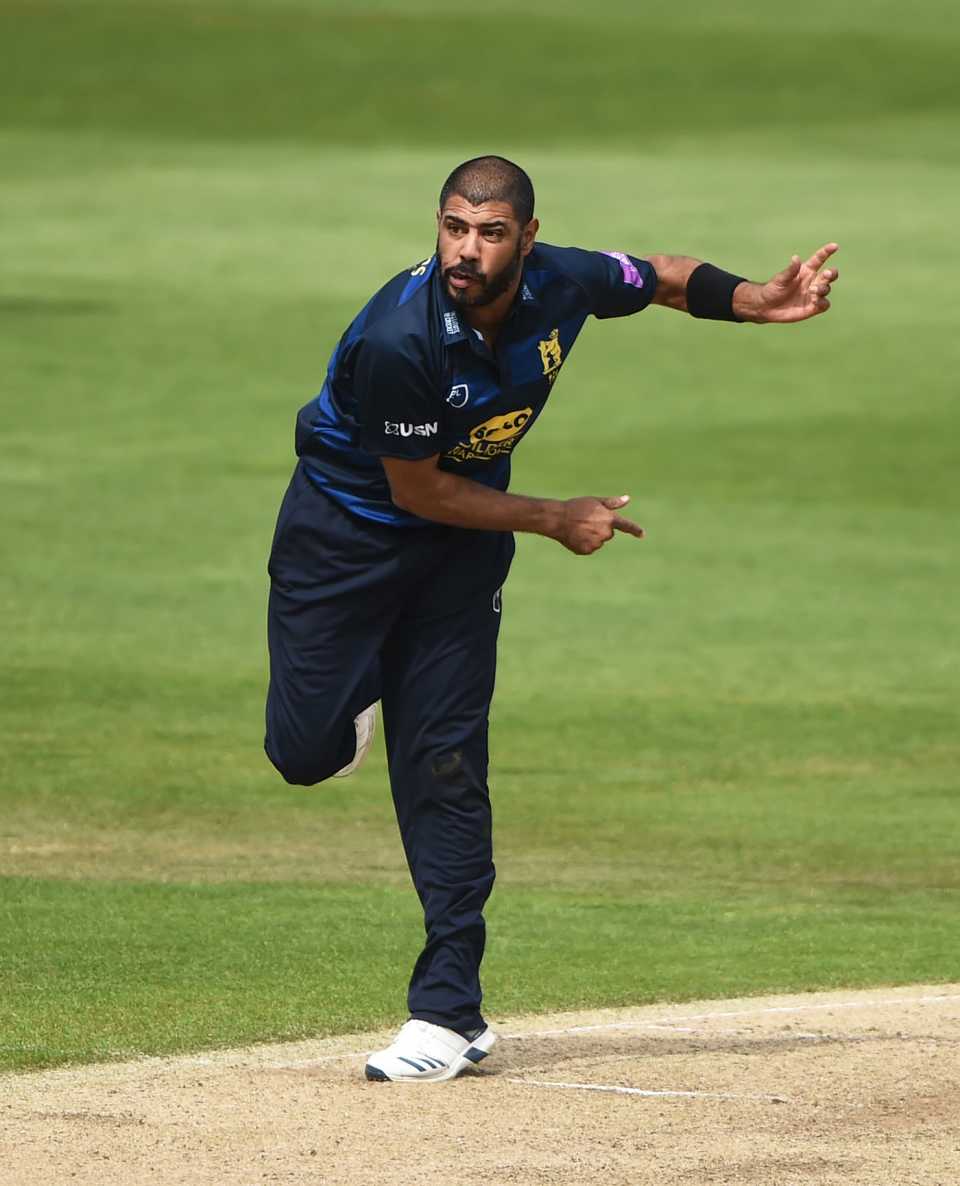 Jeetan Patel of Warwickshire took a five-wicket haul