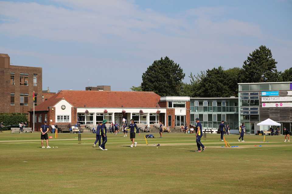 Roseworth Terrace hosting an England U19s game