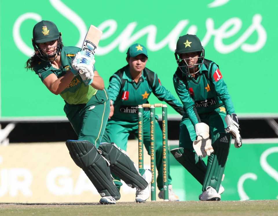 Laura Wolvaardt flicks through the leg side, South Africa v Pakistan, 2nd Women's ODI, Potchefstroom, May 9, 2019