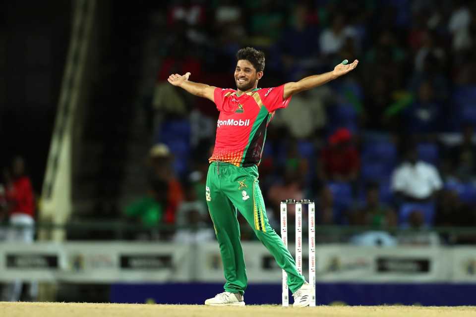 Qais Ahmad was Man of the Match for his three-wicket haul