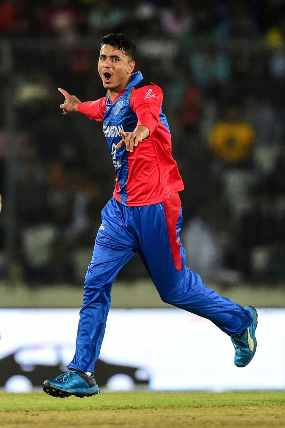 Mujeeb-ur-Rahman had a lot of success, Bangladesh v Afghanistan, T20I tri-series, Dhaka, September 15, 2019