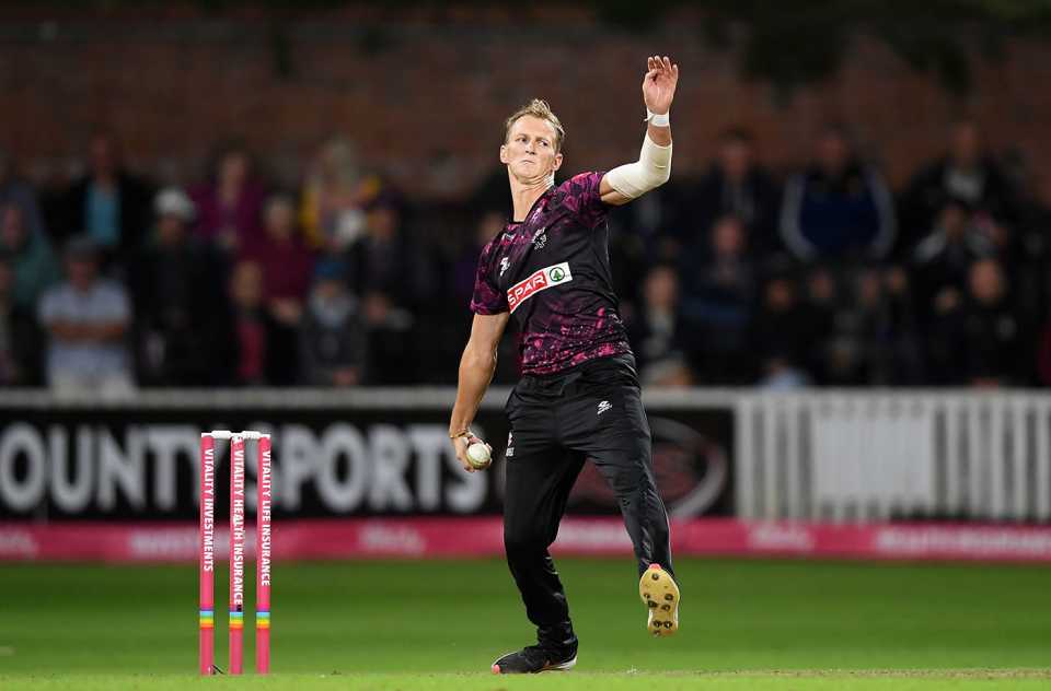 Max Waller has impressed in the Blast for several years, Somerset v Kent, Vitality Blast, Taunton, August 10, 2019