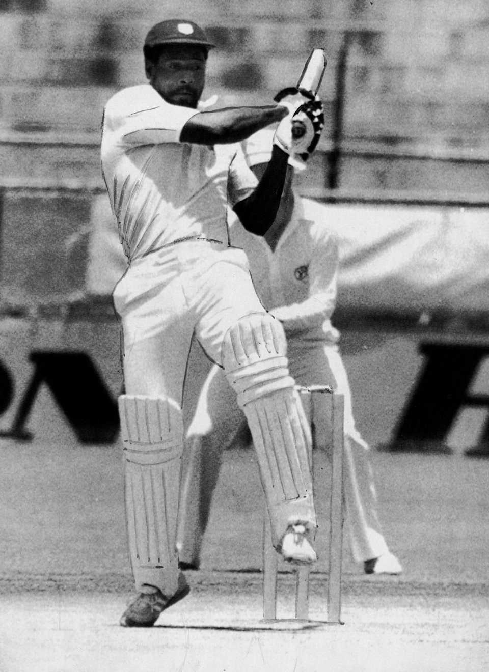 Viv Richards pulls on his way to 140, Australia v West Indies, 1st Test, Brisbane, December 3, 1979
