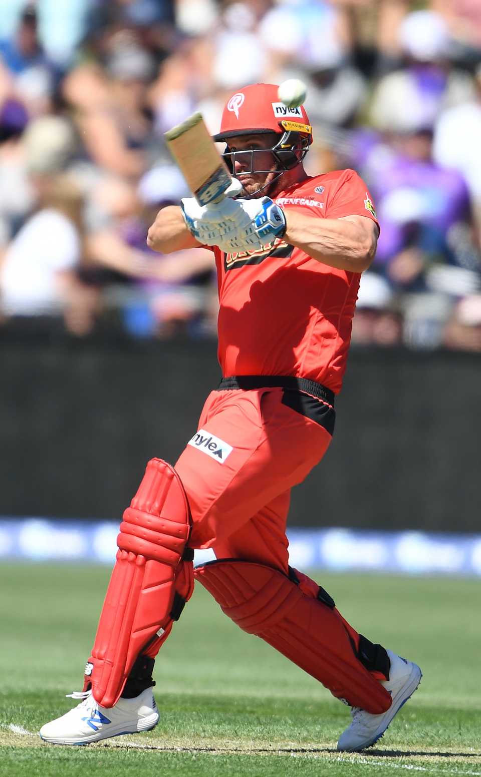Aaron Finch top-scored for the Renegades
