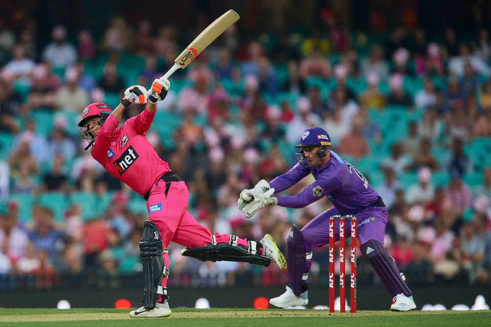 Josh Philippe charged and missed, Sydney Sixers v Hobart Hurricanes, Big Bash, SCG, January 16, 2020