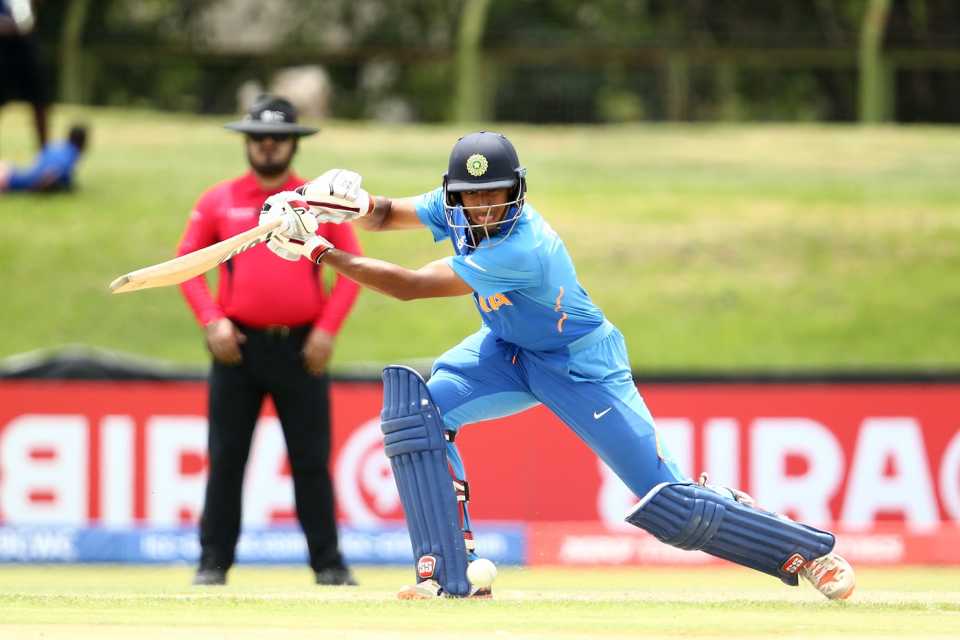 Tilak Varma scored his runs quickly, India v Sri Lanka, Under-19 World Cup 2020, Bloemfontein, January 19, 2020