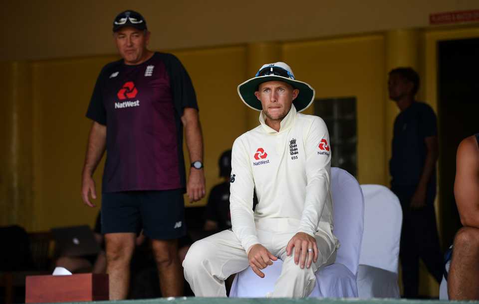 Joe Root reacts to the cancellation of England's Test series
