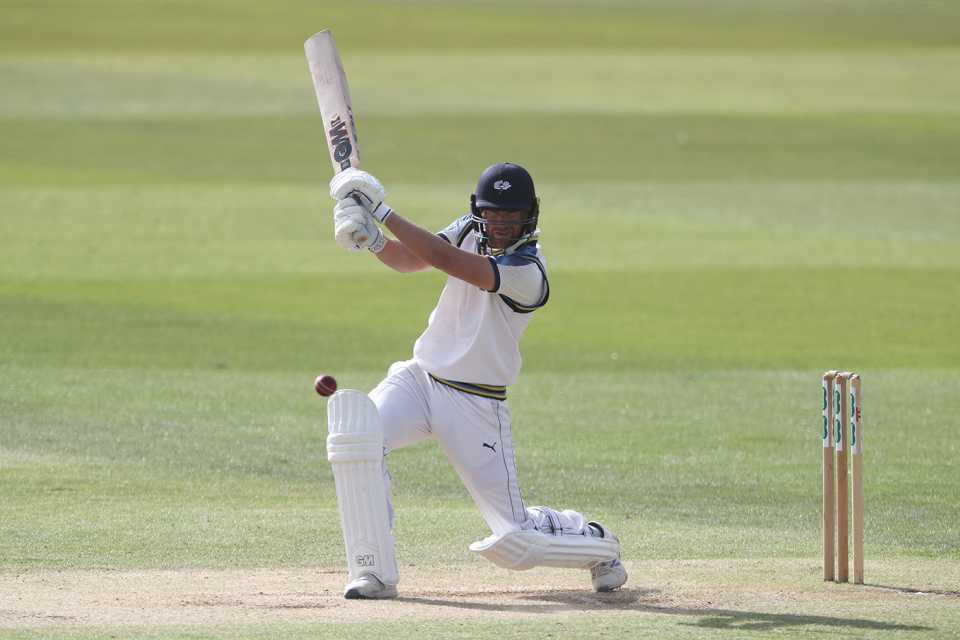 Dawid Malan reached his maiden century for Yorkshire