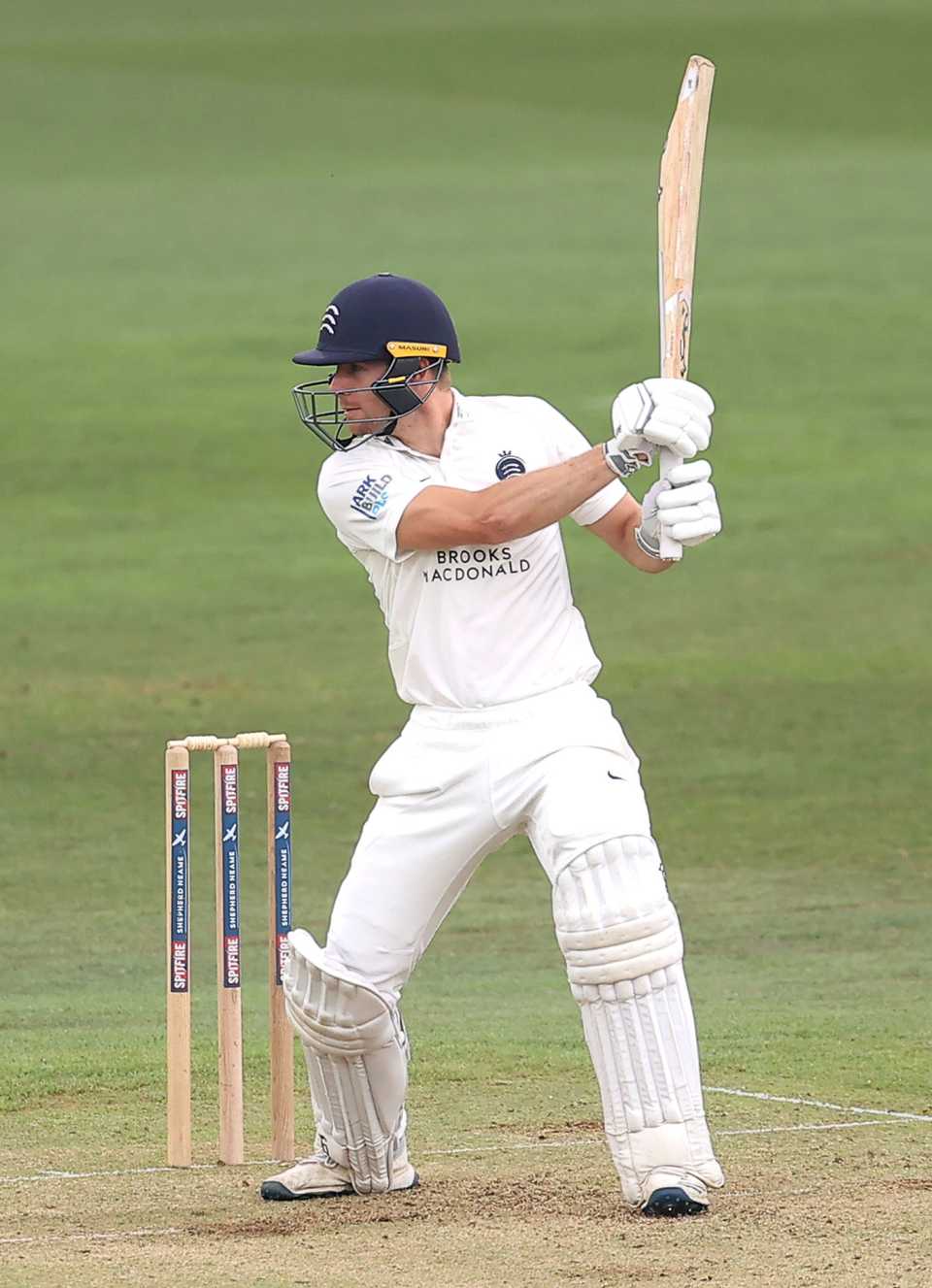 Robbie White dug in for Middlesex