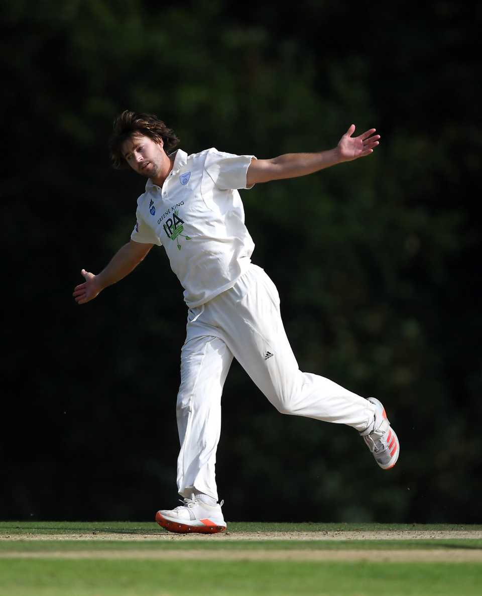 James Fuller claimed the first hat-trick of the Bob Willis Trophy