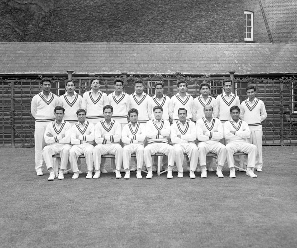 The touring Pakistan squad in England in 1962