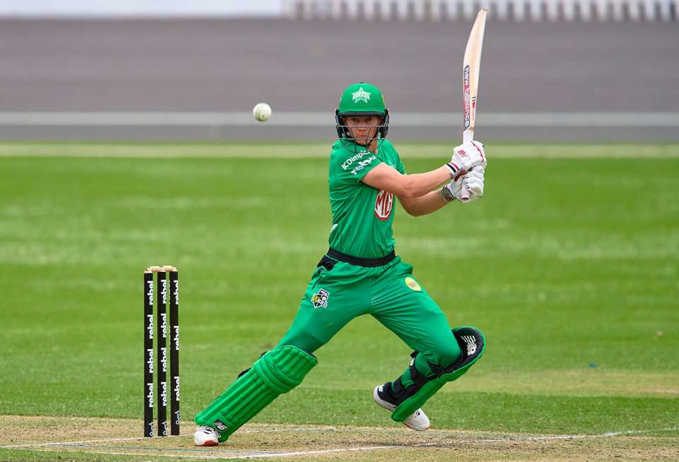 Meg Lanning returned to Melbourne Stars colours with a fifty
