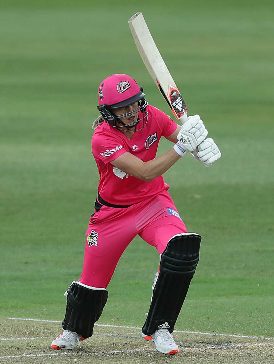 Back in action: Ellyse Perry made her long-awaited return from injury, Sydney Sixers v Adelaide Strikers, WBBL, North Sydney Oval, October 26, 2020