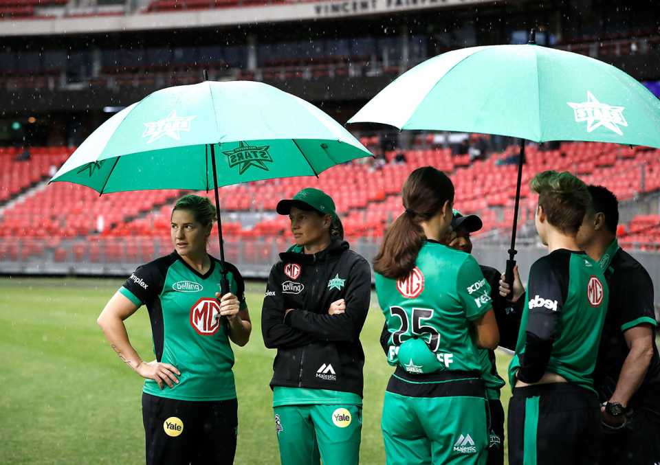 Melbourne Stars have started the WBBL with three rained off matches