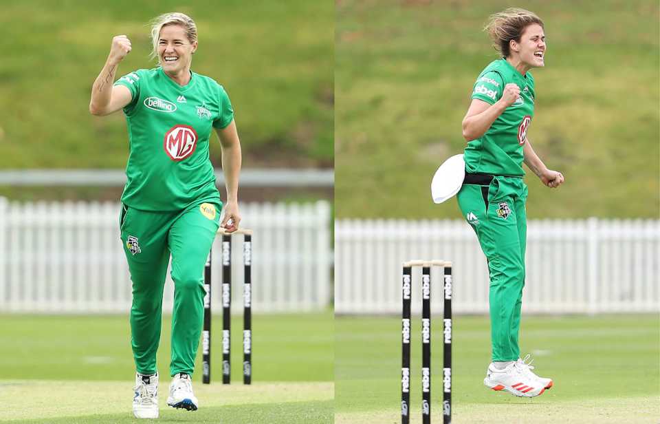 Katherine Brunt and Nat Sciver combined to take six wickets