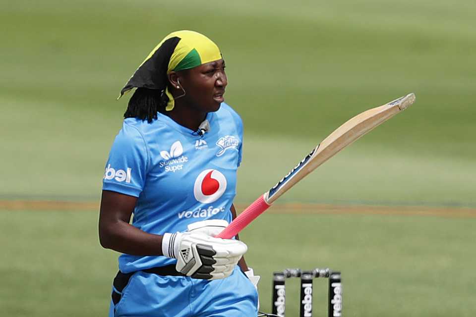 Stafanie Taylor's 60 helped Adelaide Strikers recover, Adelaide Strikers v Melbourne Renegades, WBBL, North Sydney Oval, November 8, 2020