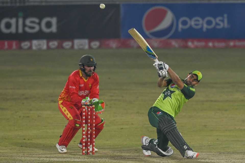 Khushdil Shah goes big, Pakistan vs Zimbabwe, 3rd T20I, Rawalpindi, November 10, 2020