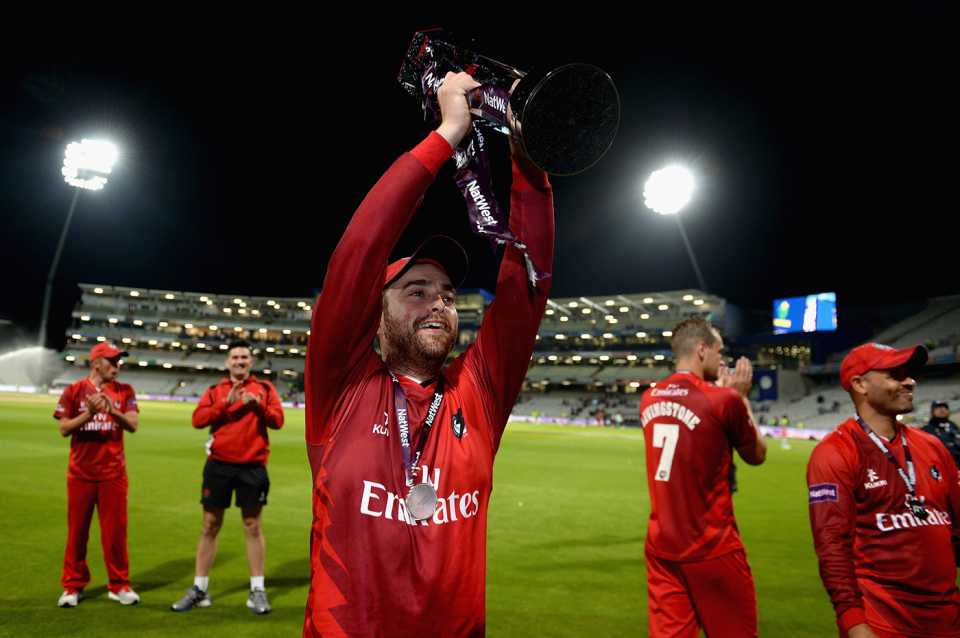 Stephen Parry played a key role in Lancashire's 2015 Blast title