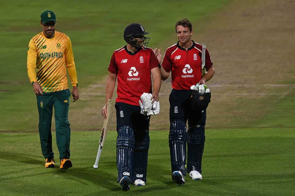 Dawid Malan and Jos Buttler put on an unbroken stand of 167, South Africa vs England, 3rd T20I, Cape Town, December 1, 2020