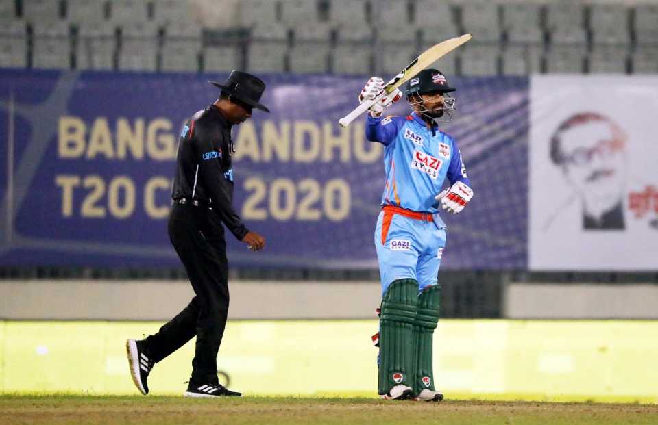 Liton Das slammed a 53-ball 78, Gazi Group Chattogram vs Minister Rajshahi, Bangabandhu T20 Cup, Dhaka, December 2, 2020