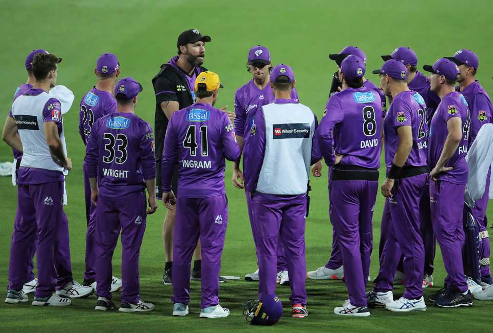 Hobart's Adam Griffith was one of the first two coaches to use the BBL's X-factor sub, Hobart Hurricanes vs Adelaide Strikers, Launceston, December 15, 2020