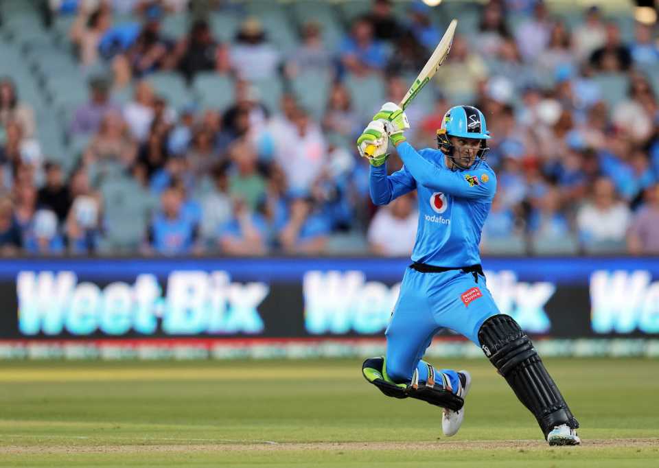Alex Carey's stroke-filled knock lifted his team, Adelaide Strikers vs Perth Scorchers, BBL 2020-21, Adelaide, December 31, 2020