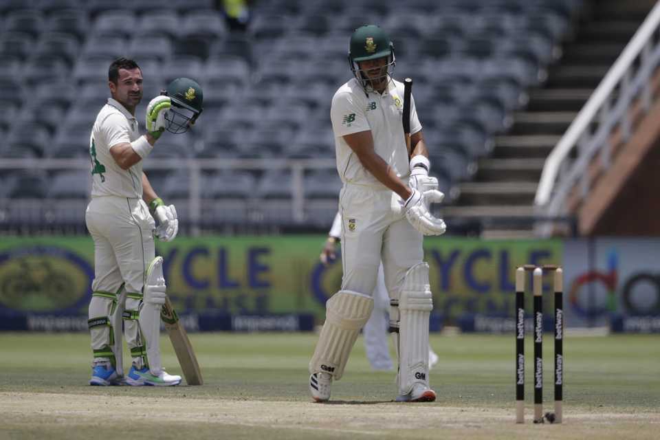 Dean Elgar and Aiden Markram led South Africa's fourth-innings victory cruise, South Africa vs Sri Lanka, 2nd Test, 3rd day, Johannesburg, January 5, 2021