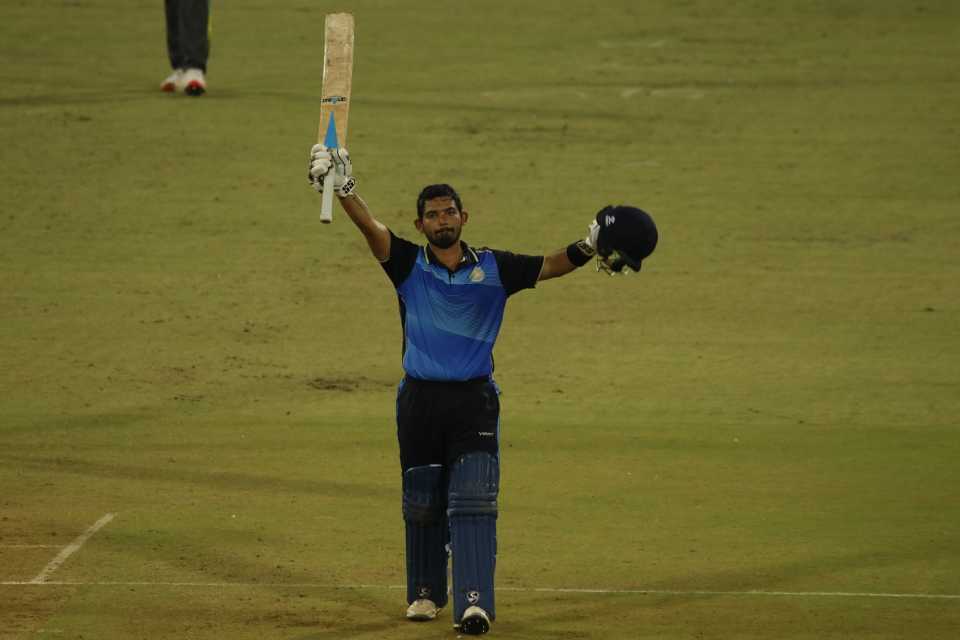 Avi Barot cracked 122 from just 53 balls against Goa, Goa vs Saurashtra, Syed Mushtaq Ali Trophy 2020-21, Indore, January 15, 2021