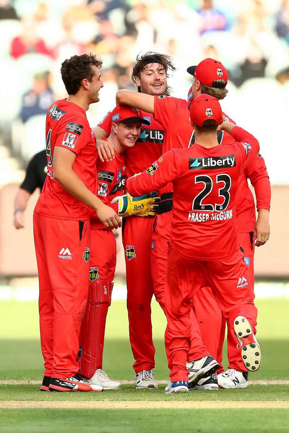 Zak Evans picked up five wickets as the Renegades ended their campaign with a win