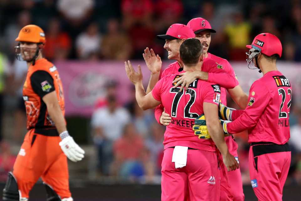 Mitchell Marsh was fined for dissent following his dismissal