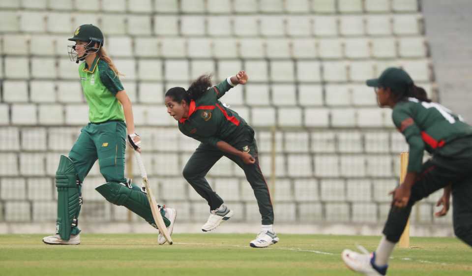South Africa Women's Emerging side will be departing Bangladesh despite one match remaining