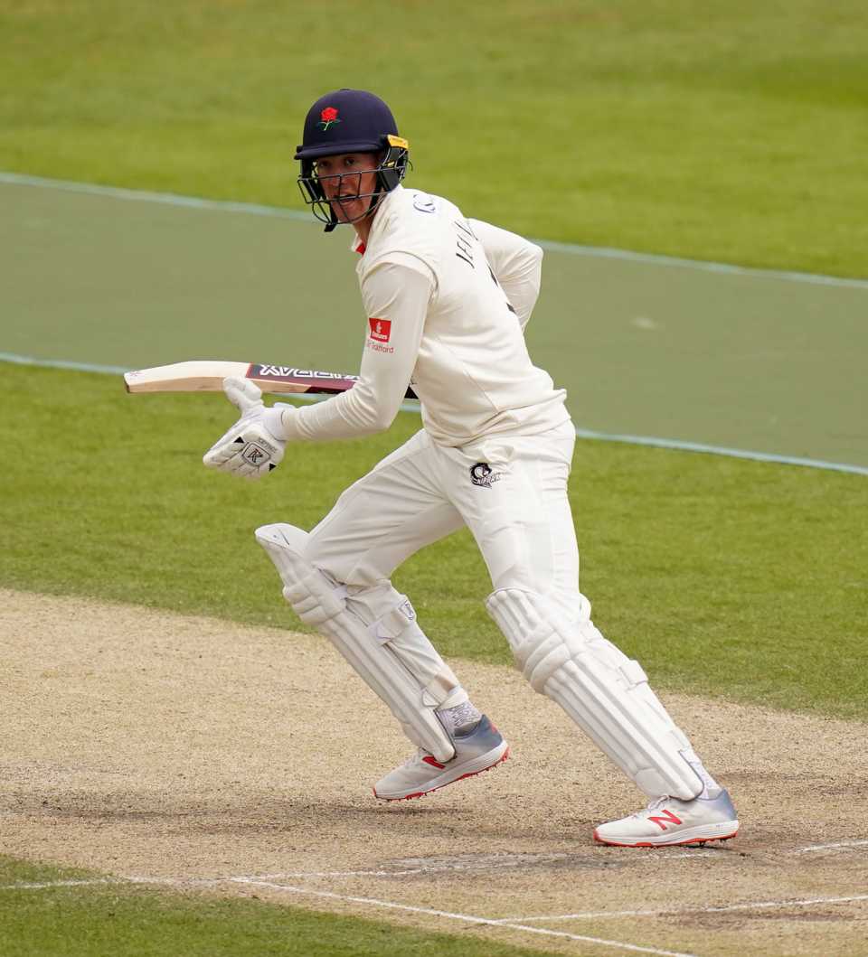 Keaton Jennings sets off for a run, LV= Insurance County Championship, Sussex vs Lancashire, day 4, Hove, May 2, 2021