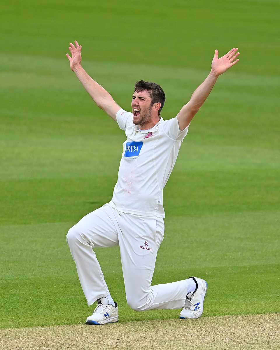 Craig Overton played a star turn for Somerset 