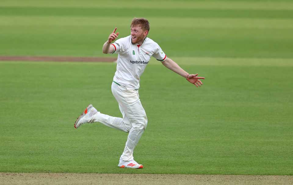 Ed Barnes claimed career-best figures, Hampshire vs Leicestershire, LV= Insurance Championship, Ageas Bowl, 2nd day, May 20, 2021