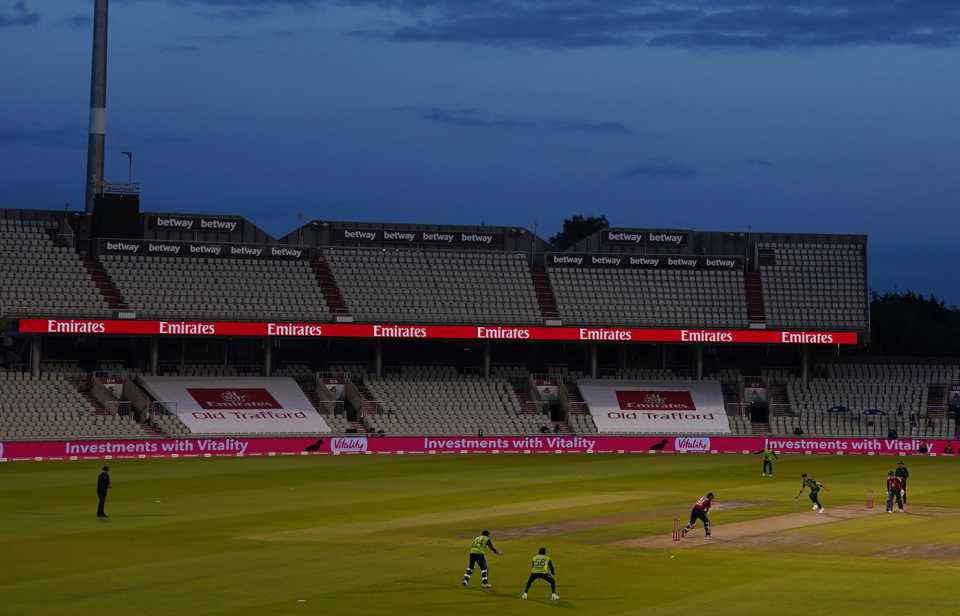 Shaheen Afridi bowls Jonny Bairstow with a yorker, England v Pakistan, 3rd T20I, Old Trafford, September 1, 2020