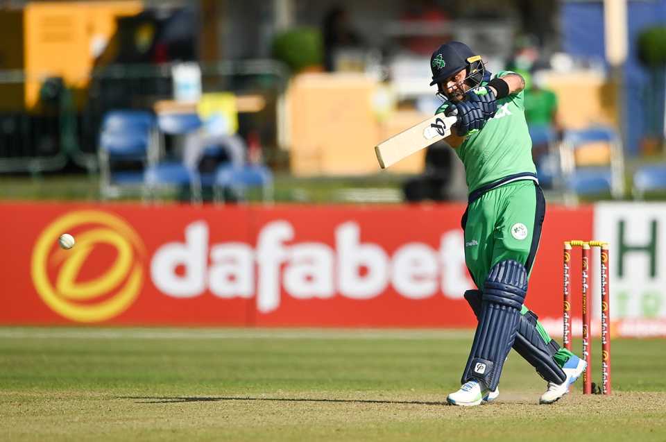 Simi Singh scored his second ODI fifty, Ireland v South Africa, 3rd ODI, Malahide, July 16, 2021