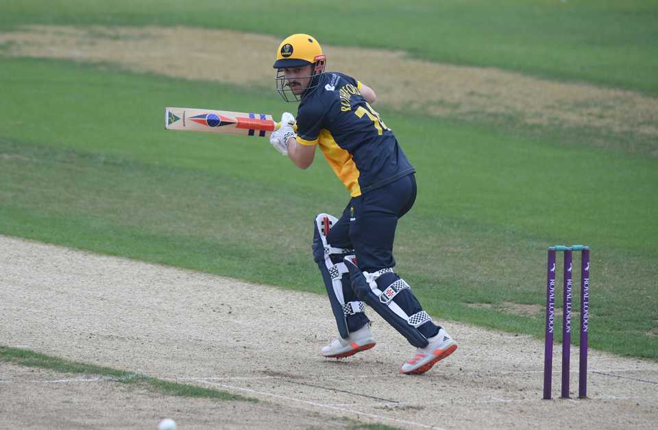 Hamish Rutherford got Glamorgan off to a solid start