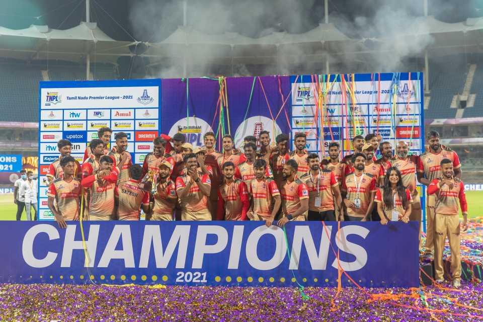 Chepauk Super Gillies soak in their title victory, TNPL 2021, Chennai, August 15, 2021