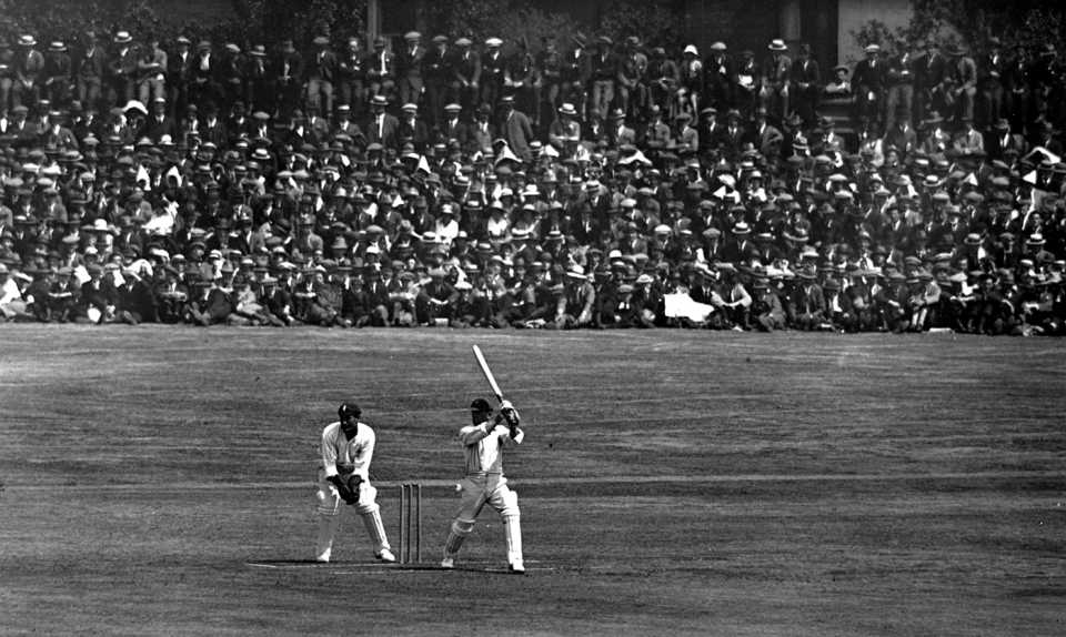 Charles Macartney bats at Headingley, England v Australia, 3rd Test, Headingley, July 1921